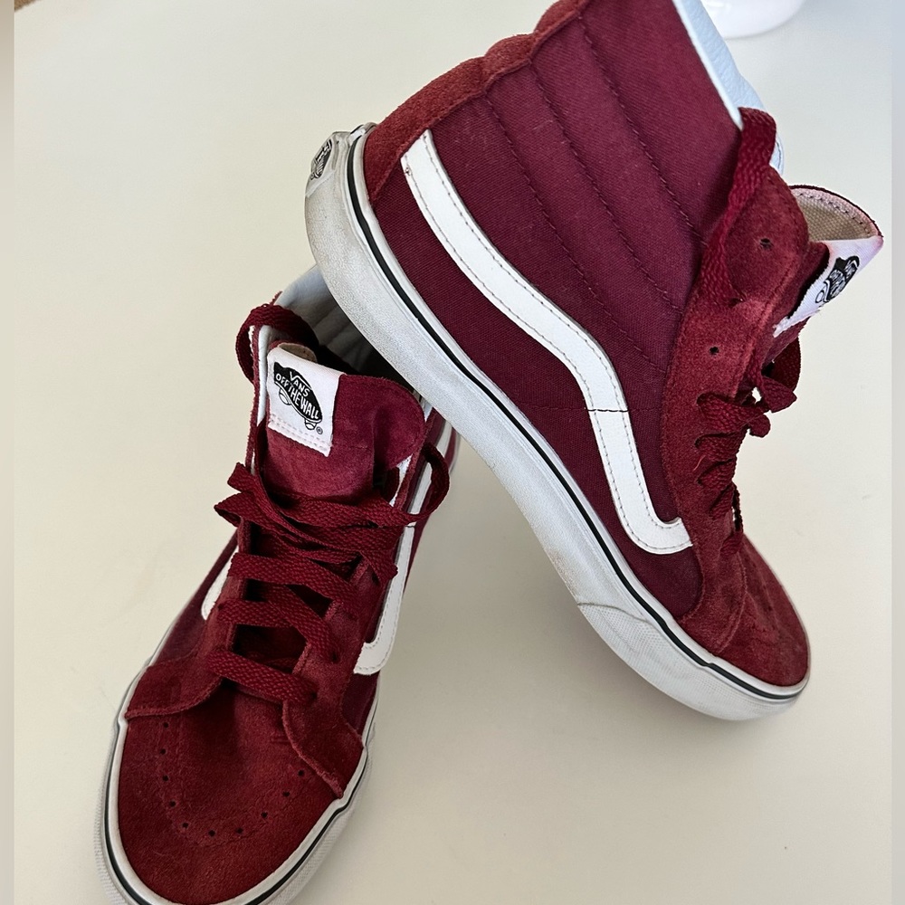 VANS SK8-HI Pig Suede Shoe (EUC)
